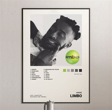 Amine Limbo Album Cover Poster Architeg Prints