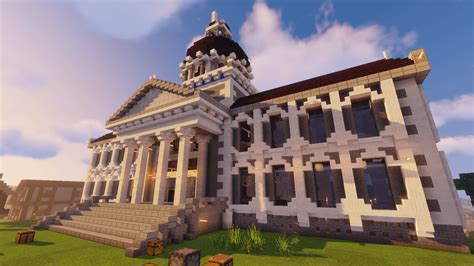 My City Hall Is Finally Finished Rminecraft