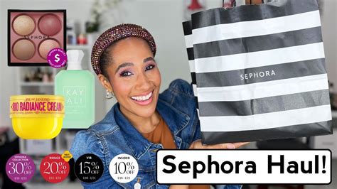 Sephora Haul Sephora Savings Event Haul YouTube