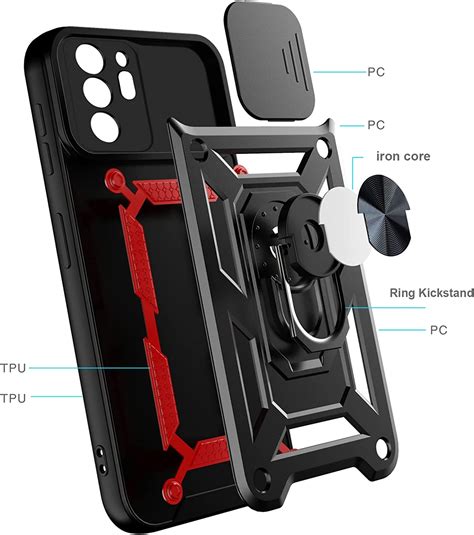 Husa Pentru Samsung Galaxy Note Ultra Cu Inel Ring Armor Kickstand