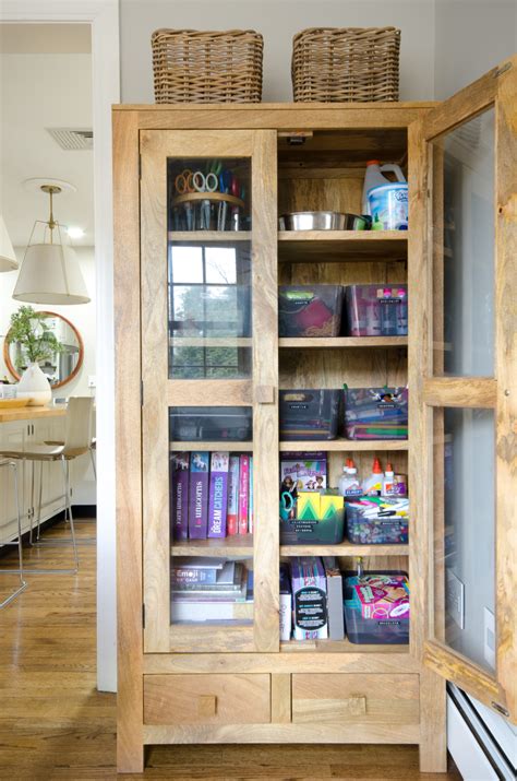 Storage Cabinet for Art Supplies - The Chronicles of Home