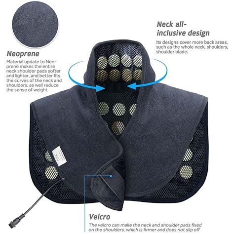 UTK Infrared Heating Pad for Neck and Shoulders Pain Relief - The Warming Store