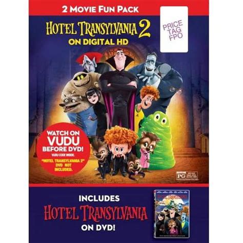 Hotel Transylvania 2 Hotel Transylvania Dvd Walmart Exclusive