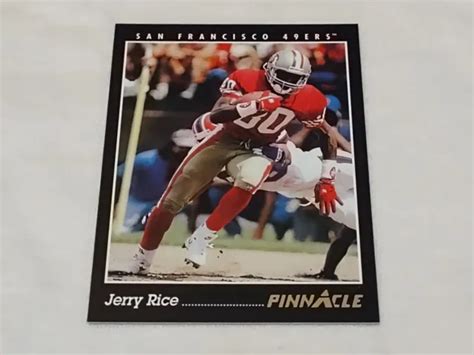 ENSEMBLE DE BASE Jerry Rice 1993 Pinnacle 292 49ers De San Francisco