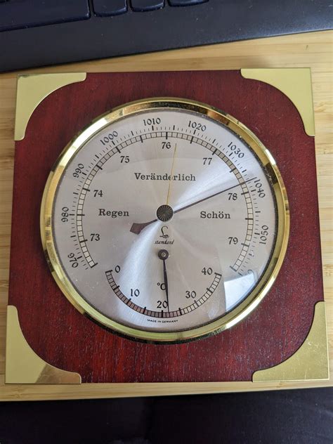 Wie stelle ich mein Barometer richtig ein? (Wettervorhersage)