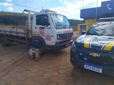 Prf Recupera Caminh O Roubado Em Nova Lima Mg Pol Cia Rodovi Ria