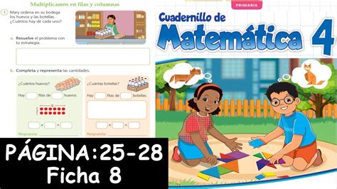 Ficha Multiplicamos En Filas Y Columnas Youtube