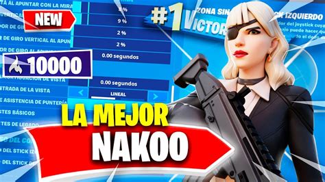 La Sensibilidad De Nakoo Convertida A Mando Fortnite Temporada