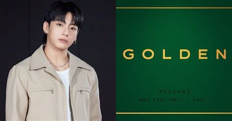 Jung Kook Announces Release Date Of First Solo Album Golden Dipe Co Kr