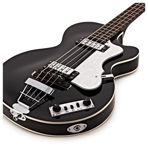 Hofner Ignition Club Bass Guitar Black Gear4music