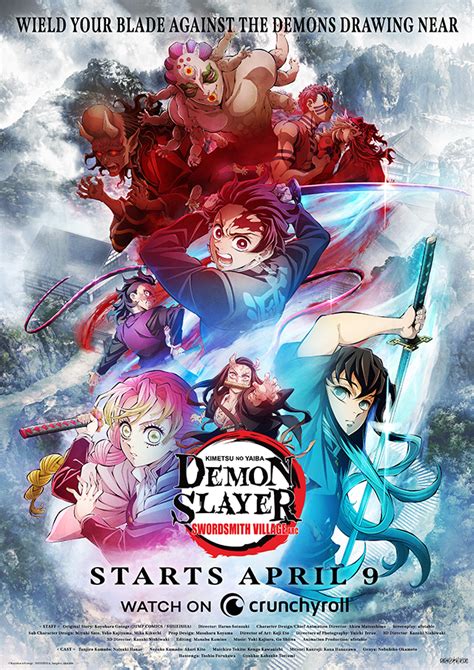 Crunchyroll Demon Slayer Kimetsu No Yaiba Swordsmith Village Arc