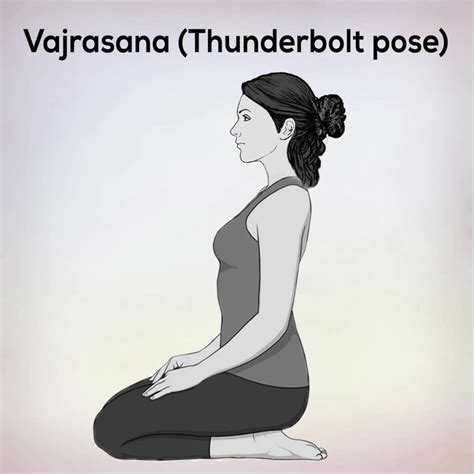 How To Do Thunderbolt Pose Vajrasana Yoga Pose Breakdown Benefits ...