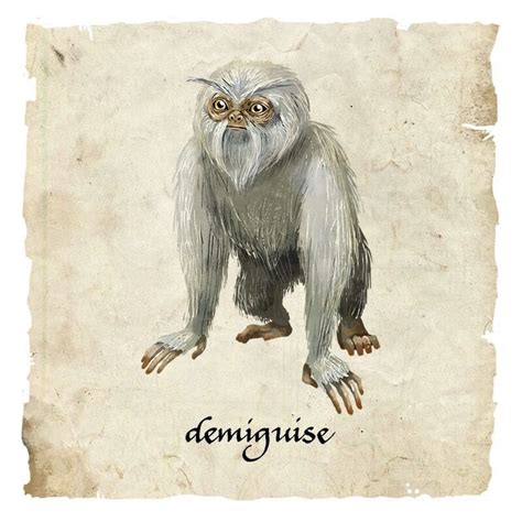 Demiguise ️ | Harry potter creatures, Fantastic beasts creatures, Harry potter fantastic beasts