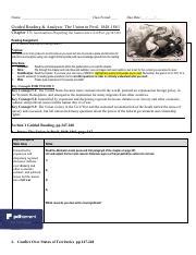 Ch Pdf Name Class Period Due Date Guided Reading Analysis