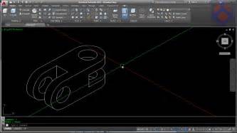 Pieza Isometrica En Autocad Nivel Medio Youtube