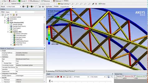 Bridge Finite Element Analysis Ansys Fem Youtube