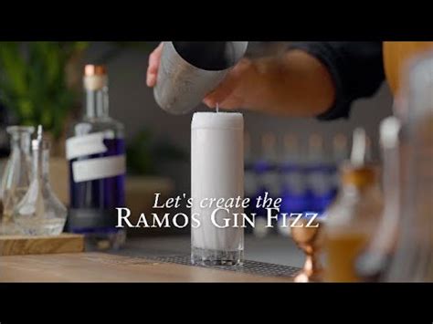 Ramos Gin Fizz Empress 1908 Indigo Gin YouTube