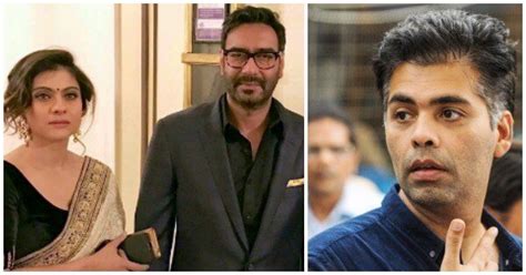 Kajol And Karan Johar Are No More Good Friends Reveals Ajay Devgn