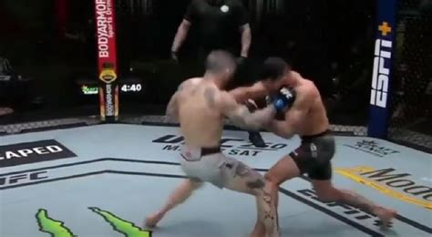 Peleador De La Ufc Noqueó A Su Rival En 22 Segundos Video