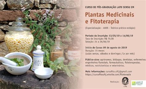 Pós Graduação em Plantas Medicinais e Fitoterapia Portal de Eventos