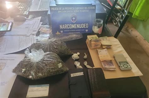 Golpe Al Narcomenudeo Detención Y Secuestro De Droga Y Elementos Para