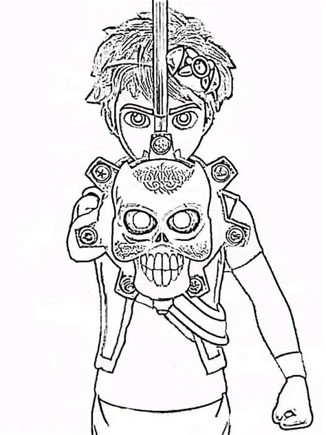 Zak Storm Coloring Pages