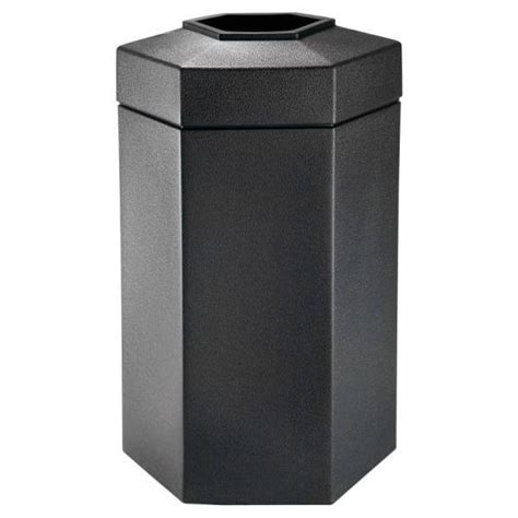 Commercial Zone Products Polytec Hexagon Trash Receptacle 50 Gallon