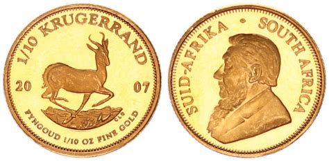 S Dafrika Gold Krugerrand Unze Gold South Africa