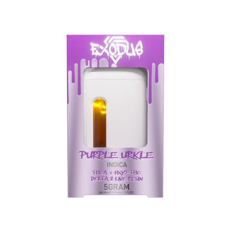 Exodus Disposable Vape Pen Purple Urkle G Dr Ganja