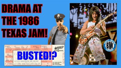 Drama At The Texas Jam Van Halen Dio Bto Loverboy Krokus