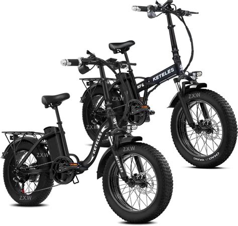 KETELES Klapprad E Bike Elektrofahrrad 20 Zoll 48 V 18Ah