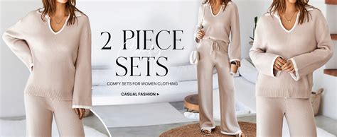 Amazon ZESICA Women S Two Piece Sweater Lounge Sets Fall Winter