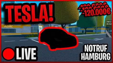 Wir Kaufen Live Das Schnellste E Auto In Notruf Hamburg Roblox