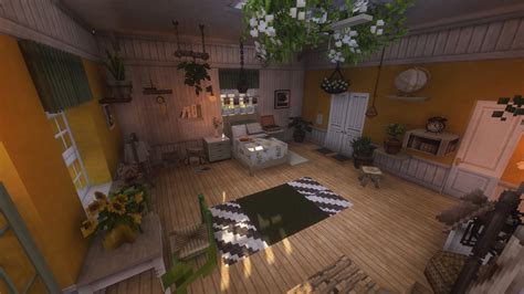 Minecraft Cottagecore Interior Design