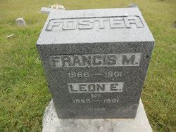 Francis M Foster M Morial Find A Grave