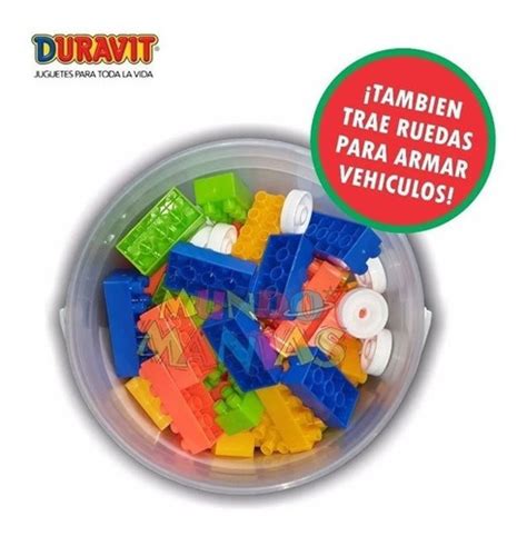 Juego De Mini Bloques En Balde 60 Piezas Duravit MARTOSCOOLSTUFF