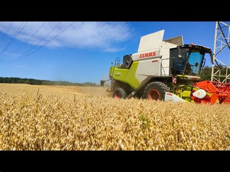 Nowy nabytek w akcji Żniwa 2022 Claas trion 520 Oporowo