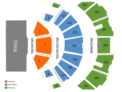 Revel Ovation Hall Seating Chart | Cheap Tickets ASAP