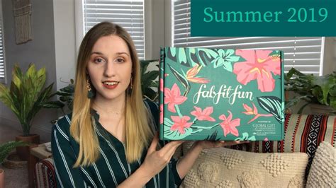 Fabfitfun Summer 2019 Youtube