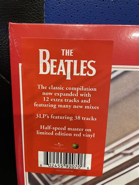 Limited The Beatles The Red Album Edition Triple Red