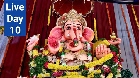 Khairatabad Ganesh Th Day Live Darshan Last Day Pooja