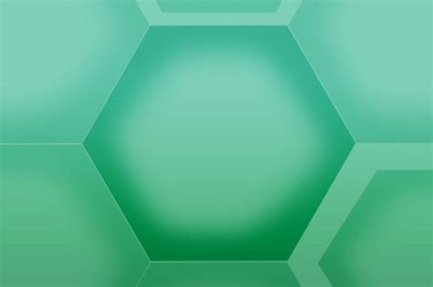 Premium Photo Gradient Emerald Green Hexagon Shape Pattern For Abstract Background