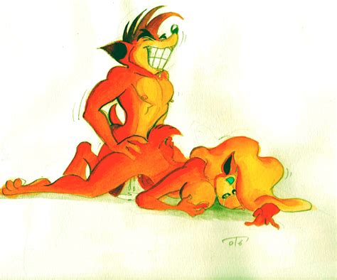 Rule 34 Anthro Bandicoot Color Crash Series Crash Bandicoot Female