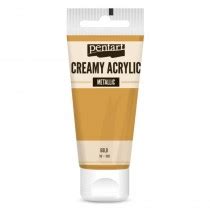 Pentart Creamy Acrylic Paint METALLIC GOLD 60ml