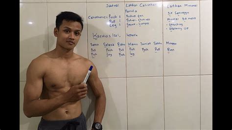 Jadwal Latihan Calisthenics Pemula Youtube