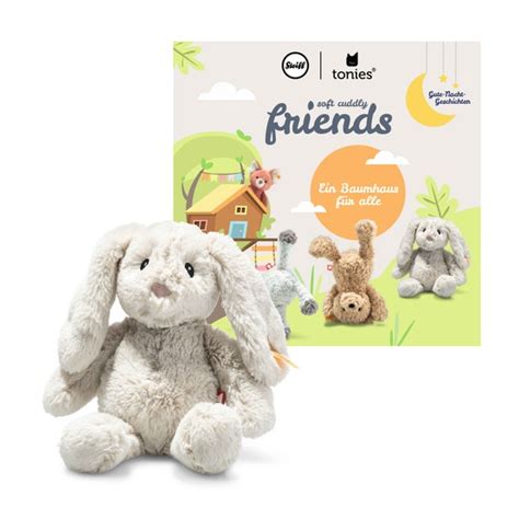 Tonies Hoppie Rabbit De Audio Play Cm Light Grey Steiff