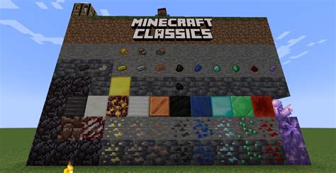 (1.17) Minecraft Classics Minecraft Texture Pack