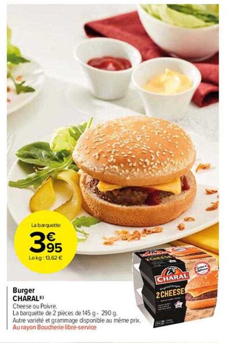 Promo Burger Charal Chez Carrefour Market ICatalogue Fr