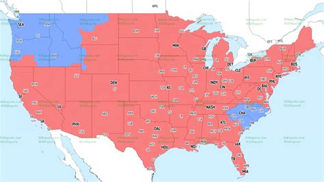 Nfl Week 14 Coverage Map Tv Schedule For Cbs Fox Regional Broadcasts Sporting News