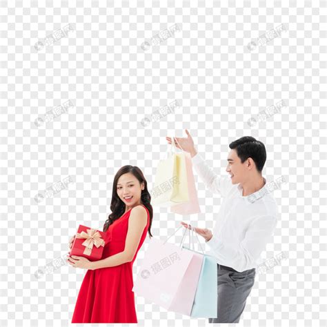 情侣购物元素素材下载-正版素材401674386-摄图网